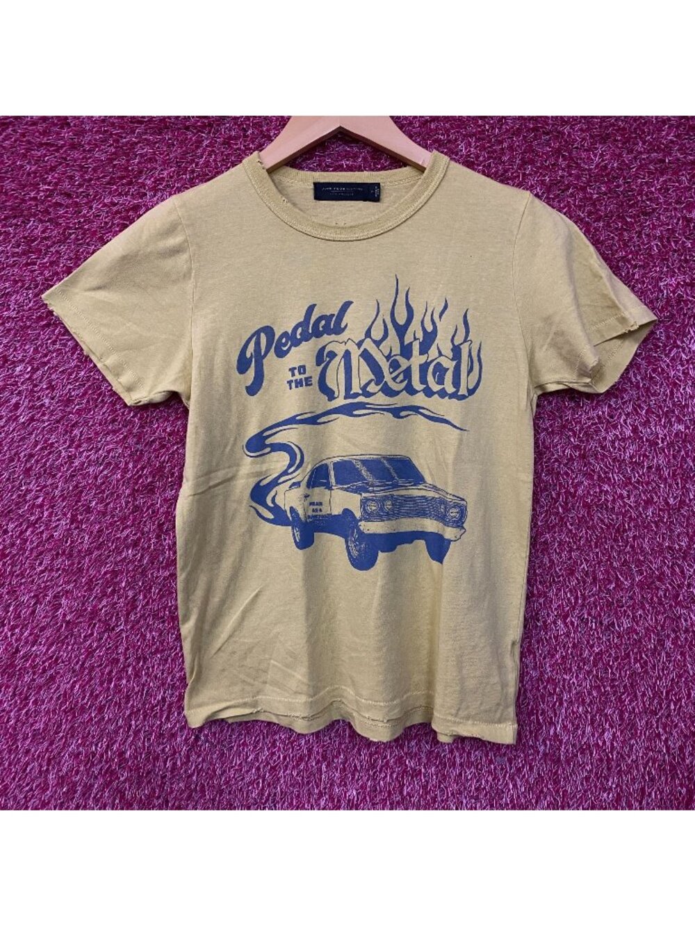 Junk Food Clothing Pedal to the Metal Graphic T-Shirt Small